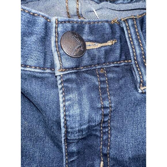 Free People Stretch Distressed Skinny Jeans Women Light Wash 61855-16515125 Sz26 - Picture 7 of 16